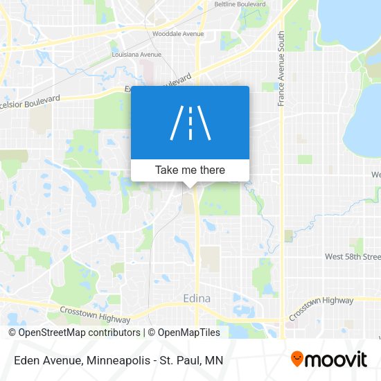 Eden Avenue map