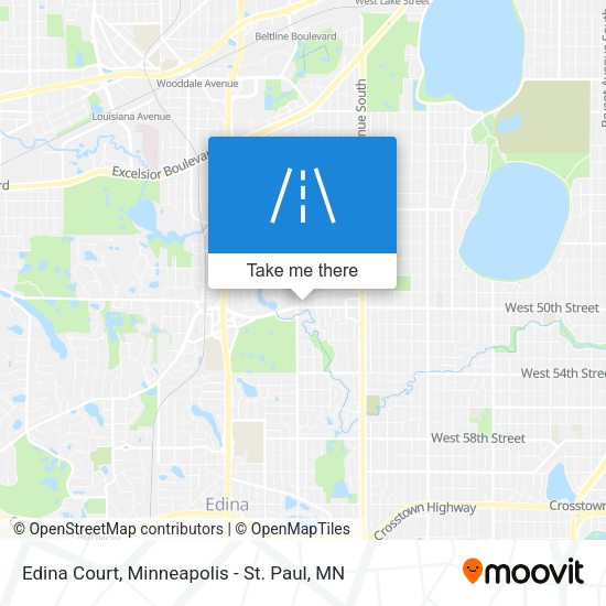 Edina Court map