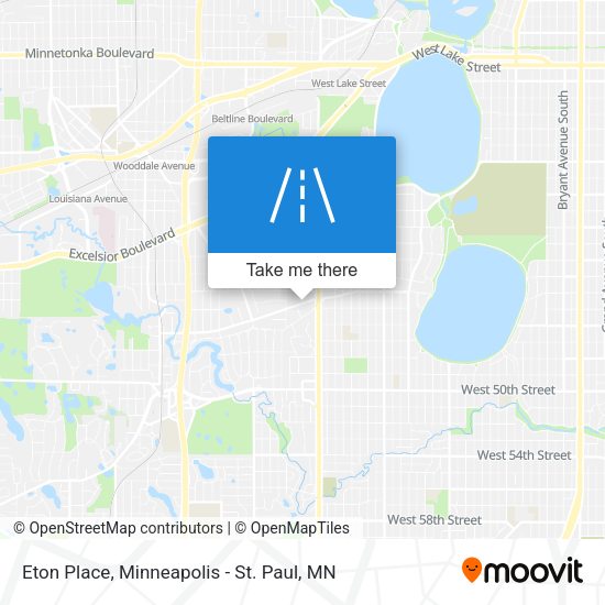 Mapa de Eton Place