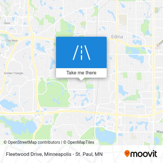 Fleetwood Drive map