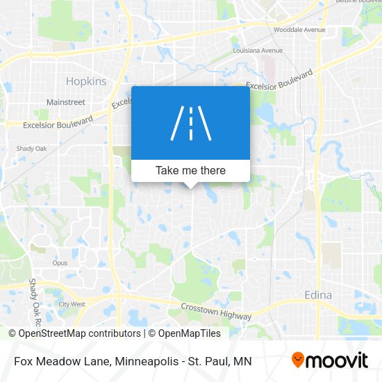 Mapa de Fox Meadow Lane