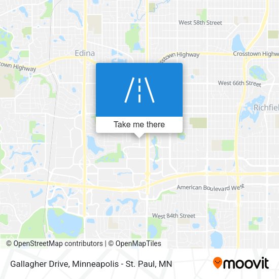 Gallagher Drive map