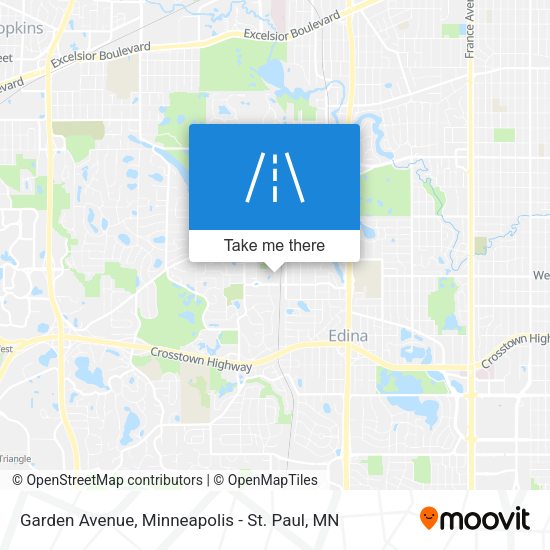 Mapa de Garden Avenue