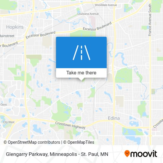 Glengarry Parkway map
