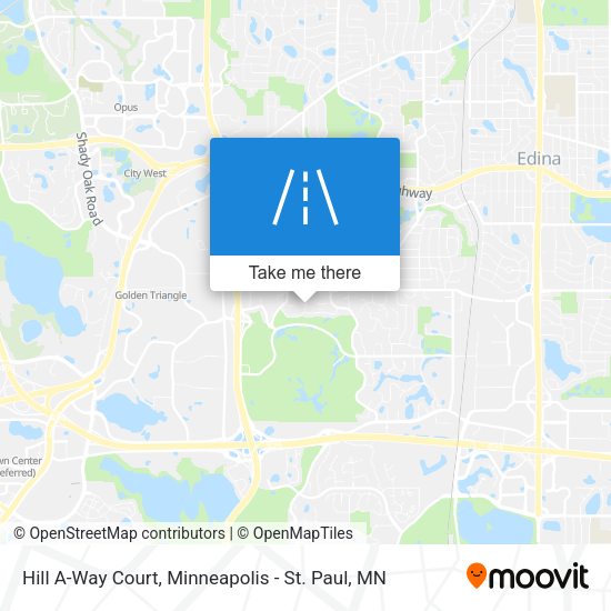 Mapa de Hill A-Way Court