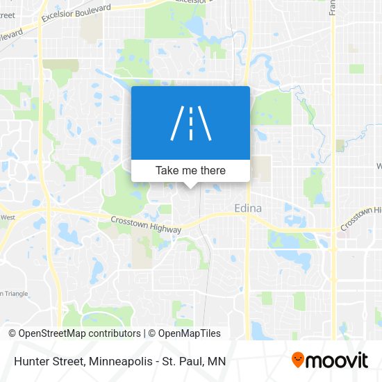 Mapa de Hunter Street