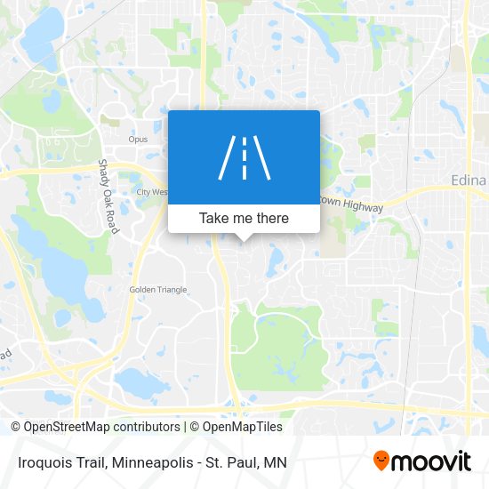 Iroquois Trail map