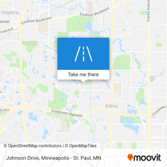 Johnson Drive map