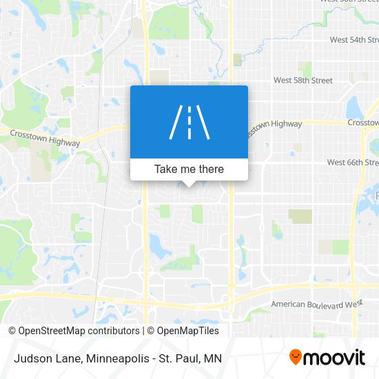Mapa de Judson Lane