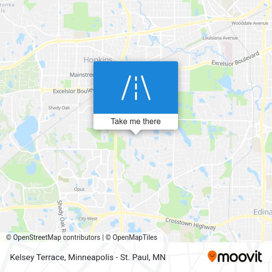Kelsey Terrace map