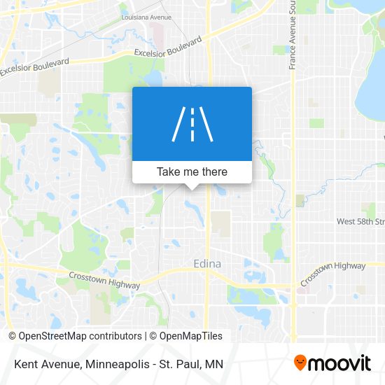 Mapa de Kent Avenue