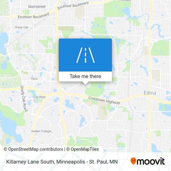 Mapa de Killarney Lane South