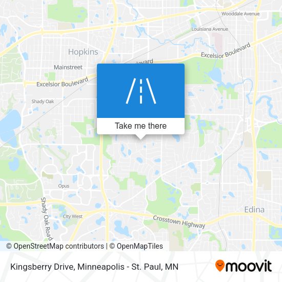 Kingsberry Drive map