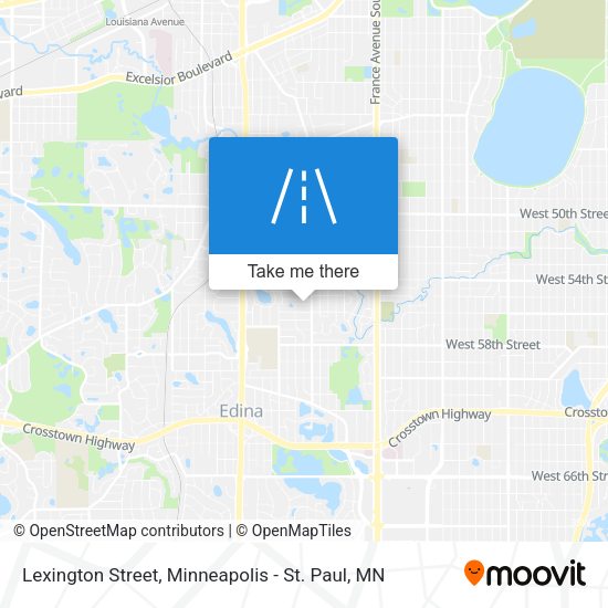 Mapa de Lexington Street