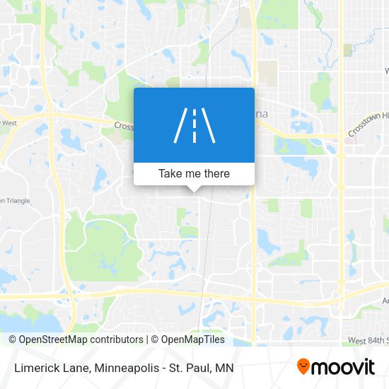 Mapa de Limerick Lane