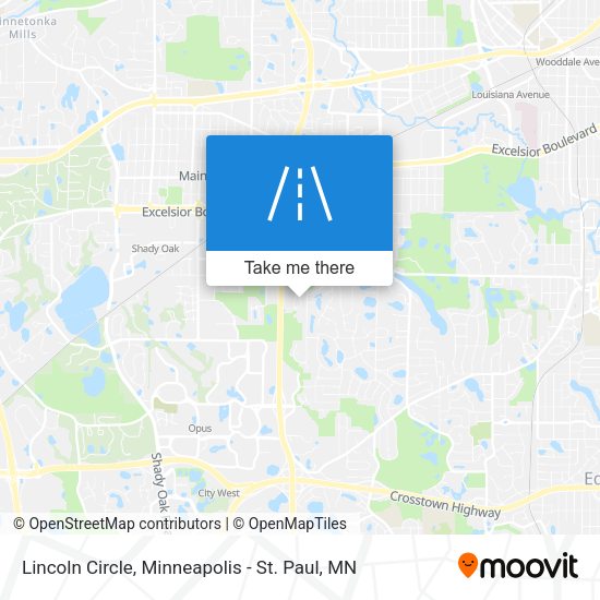 Lincoln Circle map