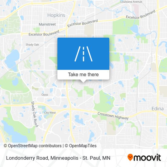 Mapa de Londonderry Road