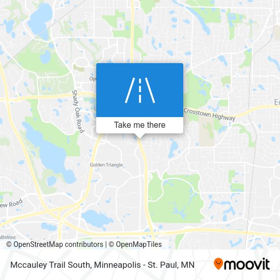 Mccauley Trail South map