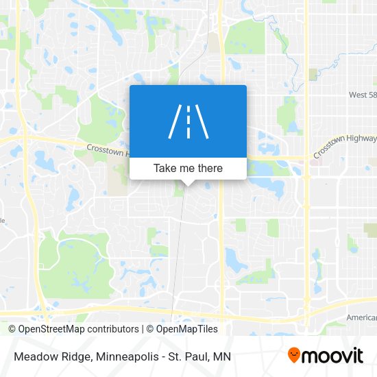 Mapa de Meadow Ridge