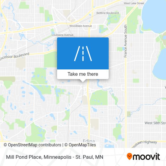 Mill Pond Place map