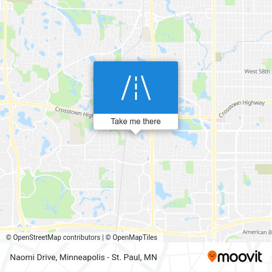Naomi Drive map