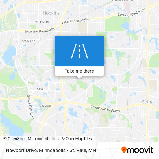 Mapa de Newport Drive