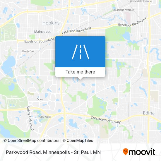 Mapa de Parkwood Road