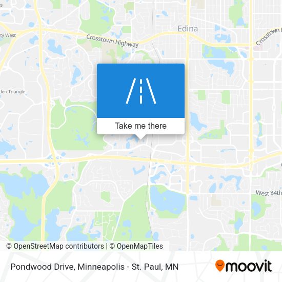 Pondwood Drive map