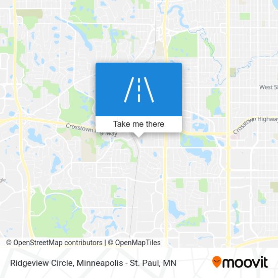 Ridgeview Circle map