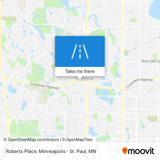 Roberts Place map