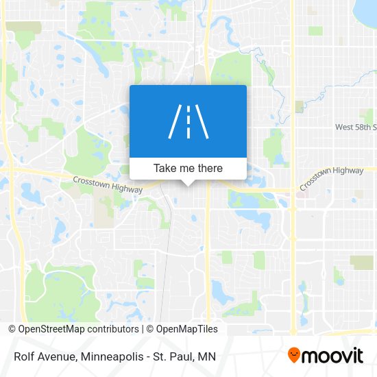 Mapa de Rolf Avenue