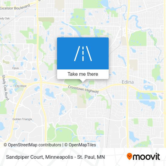 Sandpiper Court map