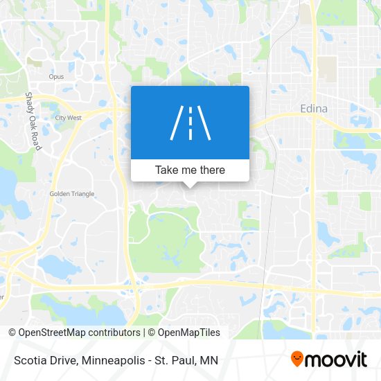 Scotia Drive map