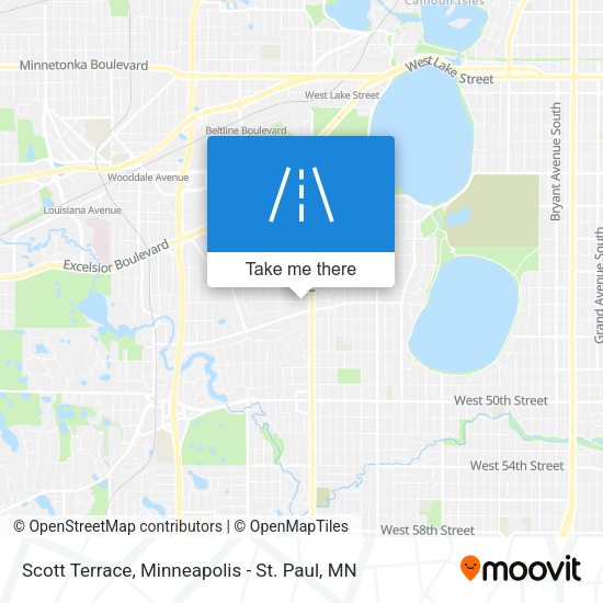 Scott Terrace map