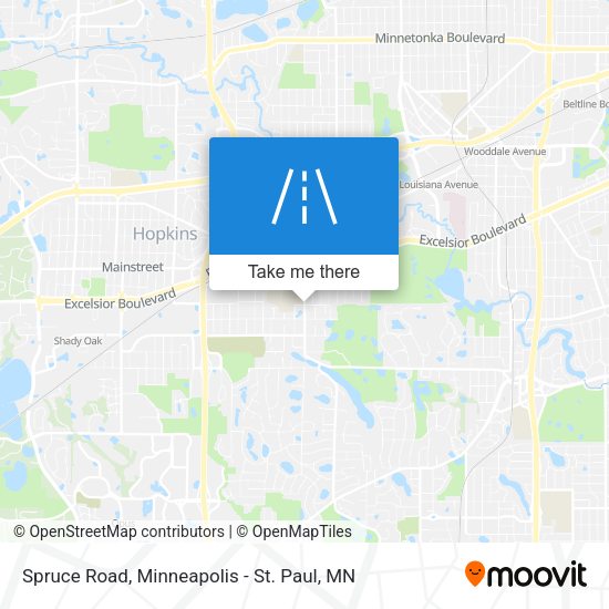 Spruce Road map