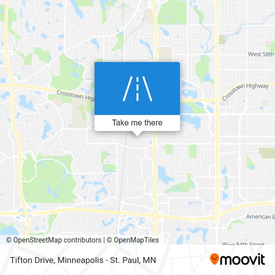 Tifton Drive map