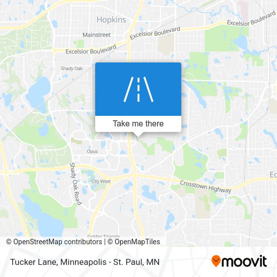 Tucker Lane map