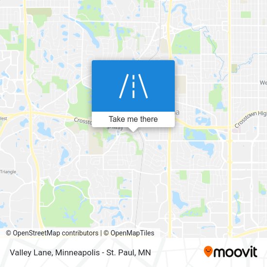 Mapa de Valley Lane