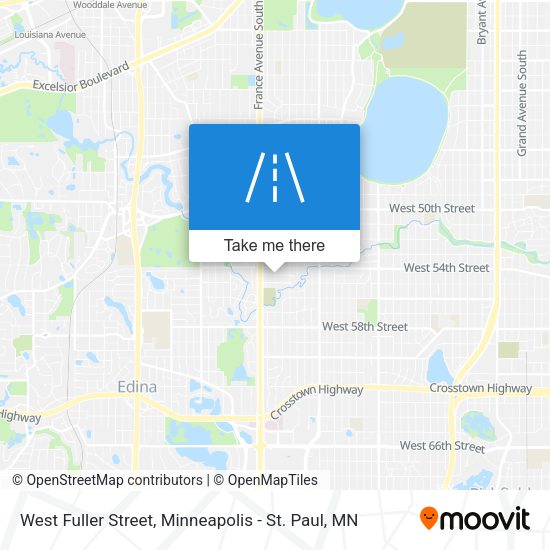 Mapa de West Fuller Street