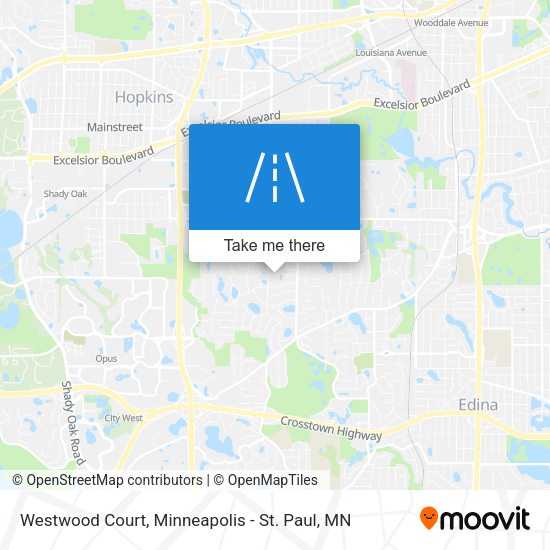 Westwood Court map