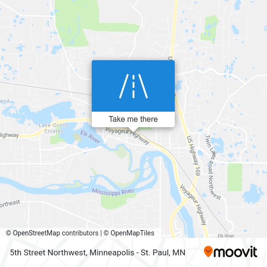 Mapa de 5th Street Northwest