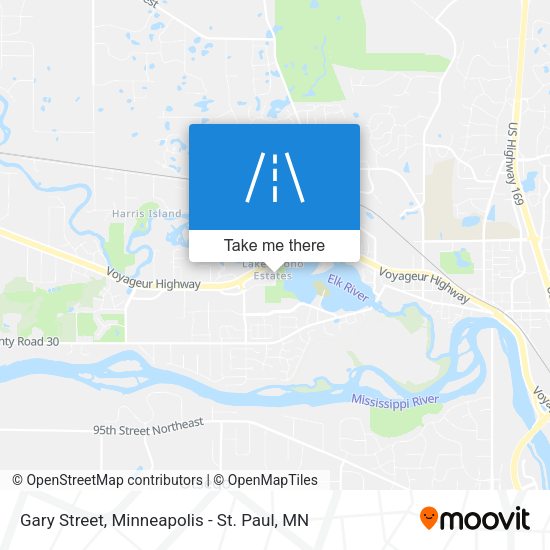 Gary Street map