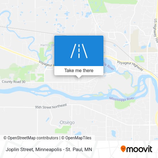 Joplin Street map