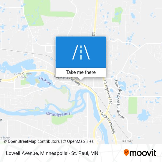 Lowell Avenue map