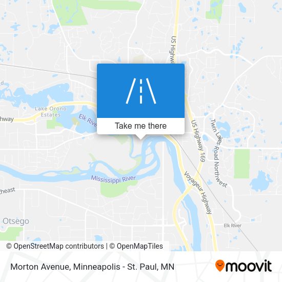 Morton Avenue map