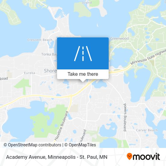Mapa de Academy Avenue
