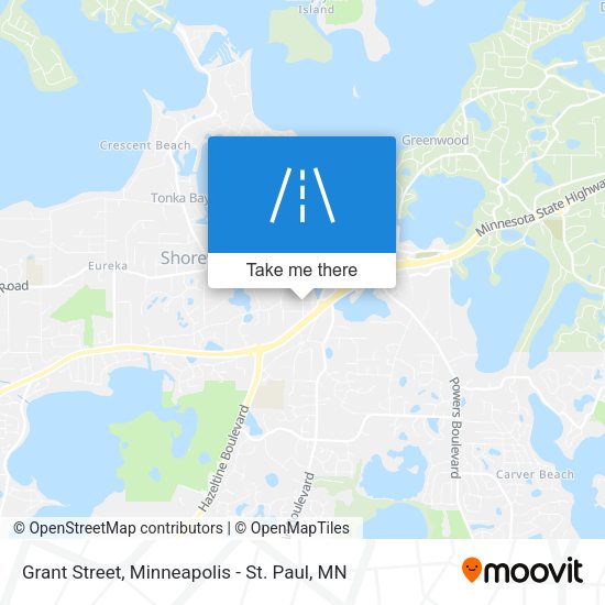 Grant Street map