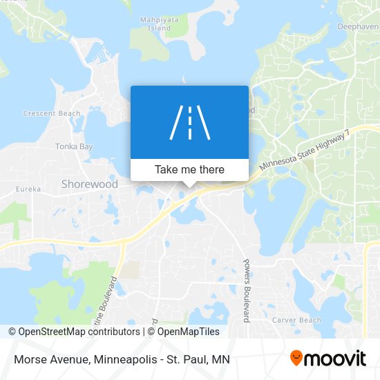 Morse Avenue map