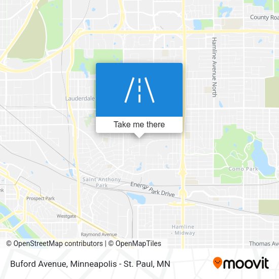 Mapa de Buford Avenue