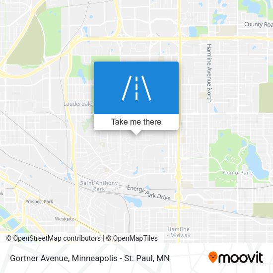 Gortner Avenue map